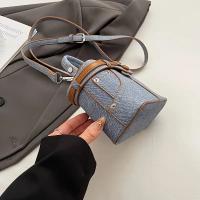 Bolsa Denim Vintage Azul Bolsa de Mano Cruciente de Alta Calidad Opción Marrón y Azul - details 6