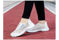 Velcro grande con pies anchos, espalda gruesa, zapatos deportivos de otoño para hombres y mujeres, zapatos para caminar con suela blanda para personas de mediana edad y ancianos - details 22