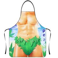 Delantales de cocina divertidos para hombres y mujeres, delantal de limpieza de barbacoa, a prueba de manchas, Sexy - details 0