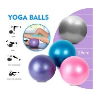 Bolas pequeñas de Yoga para Pilates, accesorio inflable de PVC de 25cm, 9,8 pulgadas, para gimnasia y ejercicio - details 0