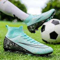 Gran oferta de botines de fútbol de verano para hombre, forro de cuero genuino, plantilla de goma de PU para fútbol, ​​zapatos de fútbol sala, precio más barato - details 8
