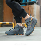Botas de senderismo tobilleras de marca para niños, zapatillas de senderismo antideslizantes, calzado de escalada de montaña al aire libre, calzado deportivo Unisex para niños - details 19
