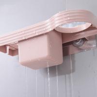 Accesorios de baño colgantes sin perforaciones, estante de hierro rizador, caja de almacenamiento, soporte para secador de pelo, 1 Uds. - details 9