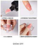 Clips LED UV de extensión rápida de gel con forma de 5 UDS para herramientas de corte de uñas transparentes - details 0