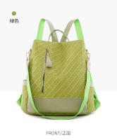 Mochila antirrobo de moda para mujer, bolso de hombro de viaje, mochila informal para ipad, mochila vintage para niñas - details 5