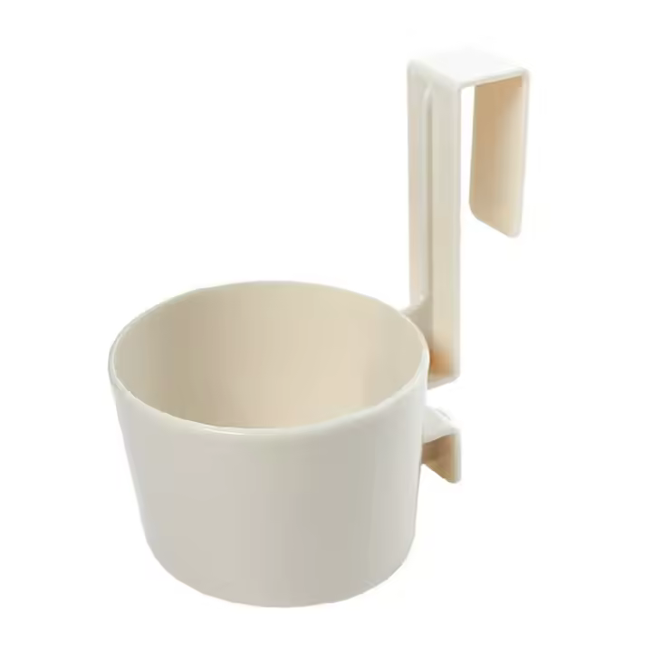 Soporte autoadhesivo para secador de pelo, estante a prueba de humedad, sin perforaciones, soporte para secador de pelo, estante de almacenamiento duradero, estante de almacenamiento para conductos de pared - 1