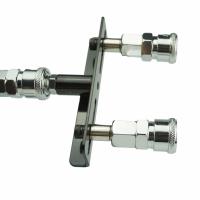 Soporte de consoladores de doble penetración, accesorio para máquina sexual Premium de calidad de acero, apto para consoladores de conector rápido - details 2