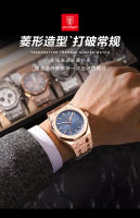 Reloj de hombre de marca suiza impermeable luminoso moda nuevo reloj de cuarzo - details 1