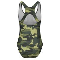 Diseño de camuflaje verde militar, baño sexy deportivo integrado push-pull TRE, ropa de playa grande - details 4
