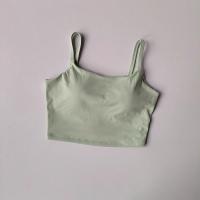 Top Deportivo de Yoga para Mujeres Algodón Transpirable Mejora de Figura con Almohadilla - details 5