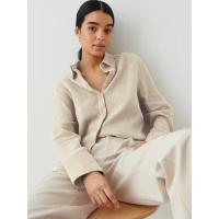 Blusas de manga larga de color sólido para mujer estilo coreano elegante y suelto - details 21