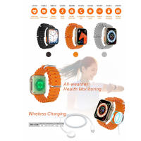 Reloj Inteligente Bluetooth Saludable Corazón Ritmo, Presión Arterial, Ejercicio, Batería de Larga Duración, Negocios, Pantalla Grande - details 0