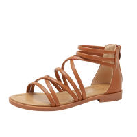 Sandalia 2025 sandalias verano nueva moda plana mujer casual correa versátil - details 3