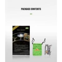 BRS-estufa de Gas para exteriores, Mini quemador de Gas para acampar, 25g, ultraligero, titanio, Picnic, senderismo, cocina, horno de supervivencia BRS-3000T - details 4