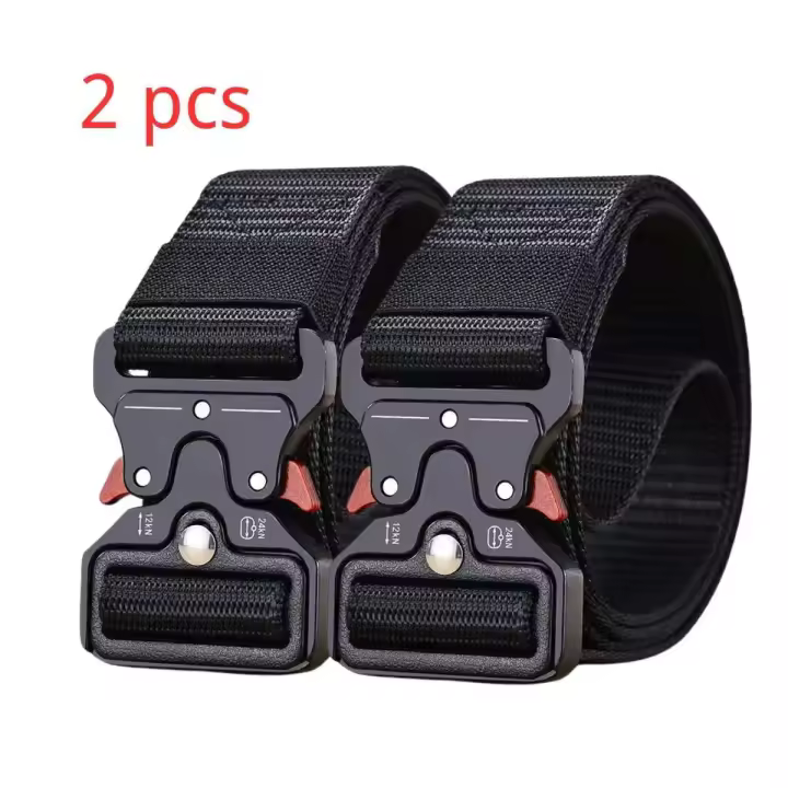 Cinturón de Entrenamiento de Nylon Sintético BUNO Versátil para Uso Militar Hecho de Plástico - 1