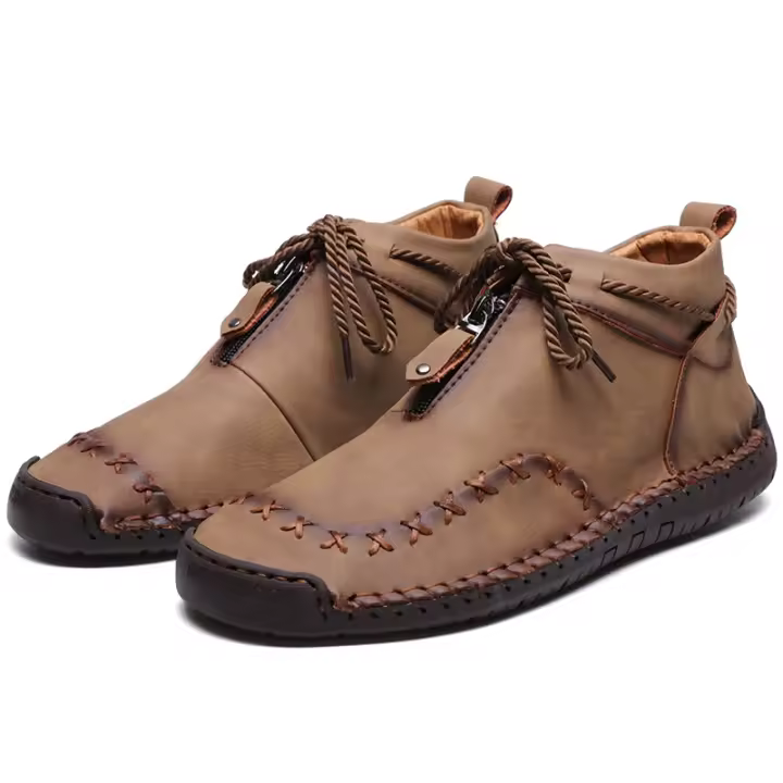 Zapatos de Senderismo para Hombres Top Bajo, Soporte de Tobillo, Transpirable para Caminos al Aire Libre - 1