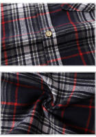 Camisa de Verano Casual para Hombres Cuello Cuadrado, Camisa de Oficina con Estilo, Moda de Piso, Talla 7XL - details 22