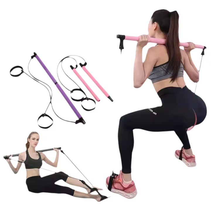 Barra de Yoga Pilates Portátil Equipo de Gimnasio para Exercicio de Resistencia - 1