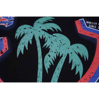 Camiseta de Deportiva de Algodón de Alta Gama para Hombres Cuello Redondo Estilo Playero para el Verano - details 7