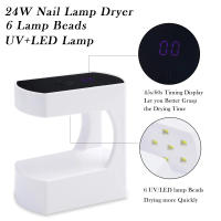 Mini lámpara LED portátil, secado de luz UV USB para uñas de Gel, herramientas de manicura - details 3