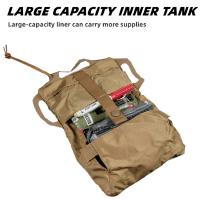 Bolsa para botiquín de primeros auxilios para cinturón de servicio, sistema MOLLE de dos piezas, kit de trauma IFAK, portador de rollo médico para emergencia al aire libre - details 5