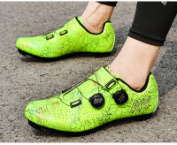 Women Cycling Shoes Road Self-Locking Bicycle Sports Shoes Men MTB Shoes SPD Flat-Bottomed Road Racing Cycling Sports Shoes - details 17