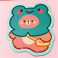 Alfombrilla antideslizante para teclado de escritorio, accesorios de decoración impermeables para ratón, oso, Animal - details 4