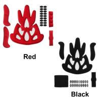 Almohadilla de esponja de protección Universal sellada para bicicleta y motocicleta, juego de almohadillas de espuma, Kit de acolchado interior para casco con red contra insectos - details 5