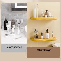 Estante de almacenamiento para baño de dopamina, estante de almacenamiento para colgar en la pared, drenable, organizador de artículos de tocador resistente y duradero - details 7