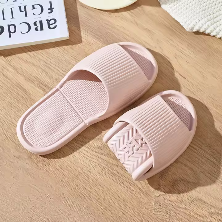 Zapatillas de viaje portátiles antideslizantes para hombre, viaje de negocios, hotel, baño, zapatillas de viaje plegables para mujer - 1