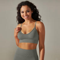 Hamidou-Sujetador deportivo de Yoga para mujer, Top Sexy, ropa interior transpirable, Fitness, Yoga, gimnasio - details 37