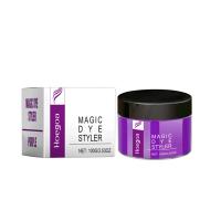 Serie de cera, Color colorido, hierbas, cuidado hidratante suave y fácil coloración, acondicionador para el cabello, estilizador de tinte mágico - details 2