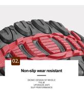 Zapatos de Senderismo para Hombres Antideslizantes, Resistentes al Desgaste, Transpirables, A Prueba de Picas, Zapatillas de Escalada - details 15