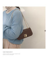 Nuevo Bolso Retro Para Axilas, Bolso De Cadena De Moda, Bolso De Mensajero Versátil. - details 5