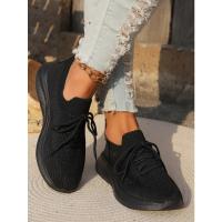 Zapatos deportivos casuales de moda para mujer, zapatillas con cordones - details 1