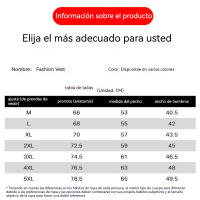 Chaleco para hombre, cálido engrosado, nuevo para otoño e invierno, cuello alto a juego con el color, chaqueta de algodón. - details 0