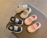 Calcetines de punto ligeros de malla para niños y niñas, suela de neumático transpirable, zapatos antideslizantes para niños - details 0