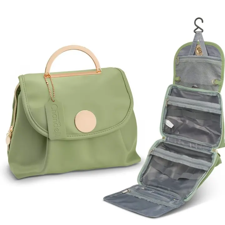 Waterproof Toiletry Bag Cosmetic Bag Storage Bag With Hook - 1