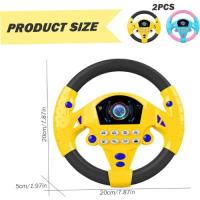 Volante de Juguete de 2 Piezas Excitat Volante Giratorio para Niños con Sonido y Música - details 4