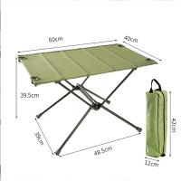 Mesa táctica portátil para acampar al aire libre, mesa de tela plegable de aleación de aluminio ultraligera, mesa de picnic - details 4