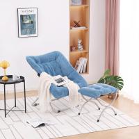 Silla de Comedor Grande y Plegable de Piel Sintética Suave Diseño de Luna para Dormitorio, Sala de Estar, Habitación - details 15