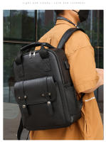 Nueva mochila universal para hombre, resistente a la suciedad, para estudiantes, tendencia de moda, ocio, gran capacidad, bolsa para ordenador, mochila de viaje - details 12