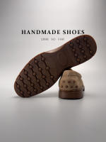 Mocasines de alta gama, cuero genuino, piel de vaca de primera capa, zapatos de moda hechos a mano con un pedal. - details 44