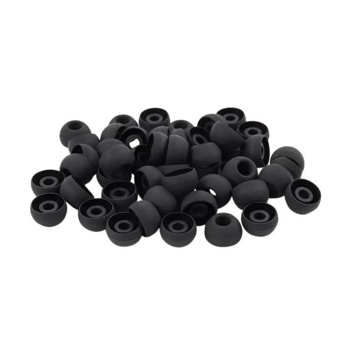 Auriculares de repuesto, 50 piezas, color negro - 1