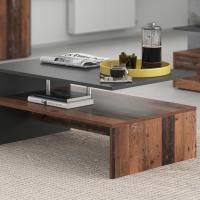 Mesa de sofá, mesa de centro, mesa central, diseño moderno, estilo artístico, medidas: 90 x 60 cm - details 29