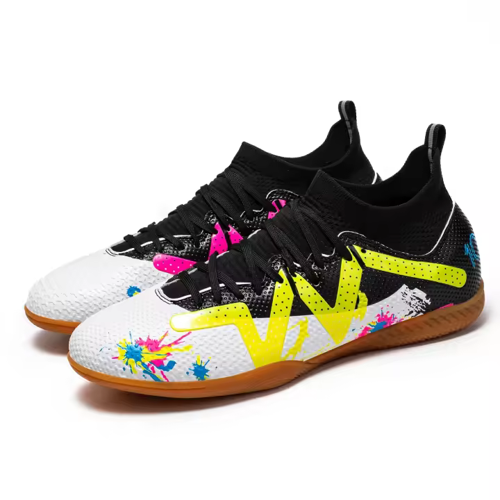 Zapatos De Fútbol Profesionales De Fondo Plano Para Interiores Para Hombres, Zapatos De Entrenamiento Cómodos Y Duraderos Para Adultos, Zapatos De Fútbol Antideslizantes Para Adolescentes - 1
