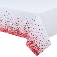 Mantel desechable Extra grueso para fiesta, cubierta de mesa Rectangular de plástico PEVA, vajilla para boda, fiesta de cumpleaños y evento - details 6