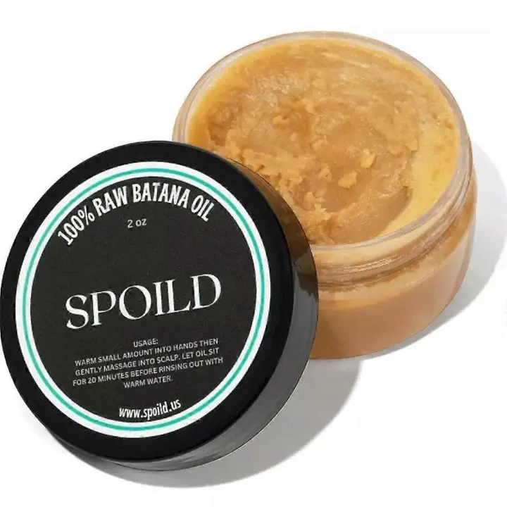 Aceite de Batana orgánico natural Aceite para el cuero cabelludo y el cabello Mantequilla para el tratamiento del crecimiento del cabello - 1