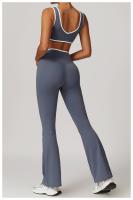 Sujetador deportivo con correa ancha para el hombro, sujetador de Yoga de una pieza resistente a los golpes, Top de Fitness al aire libre para mujer - details 17