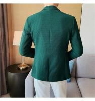Chaqueta informal para hombre, chaqueta para otoño, adelgazante, suaviza tu silueta, ropa profesional de negocios ligera a la moda - details 5